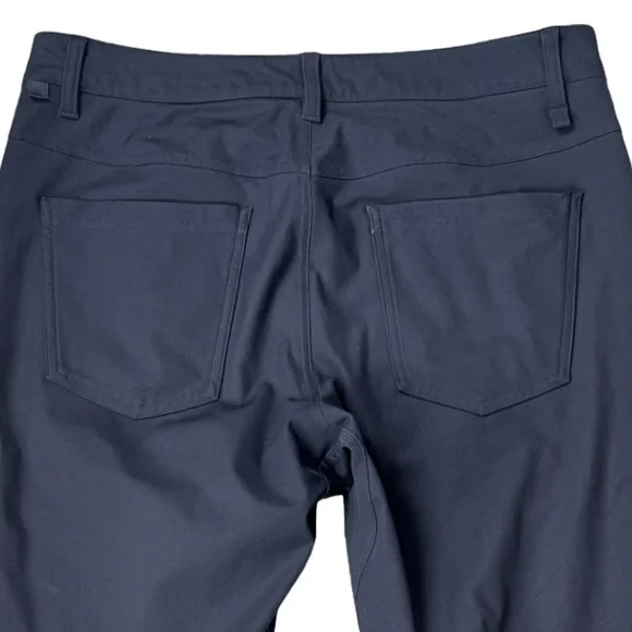 Lululemon Athletica Black ABC Men’s Pants Skinny Casual Golf TravelWarpstreme